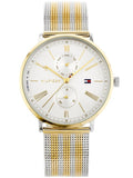 Tommy Hilfiger Jenna Quartz White Dial Two Tone Mesh Bracelet Watch for Women - 1782074 Buy Now By Tommy Hilfiger