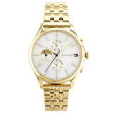 Tommy Hilfiger Whitney Chronograph Quartz Mother of Pearl White Dial Gold Steel Strap Watch For Women - 1782121 Buy Now By Tommy Hilfiger