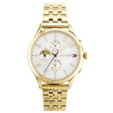 Tommy Hilfiger Whitney Chronograph Quartz Mother of Pearl White Dial Gold Steel Strap Watch For Women - 1782121 Buy Now By Tommy Hilfiger