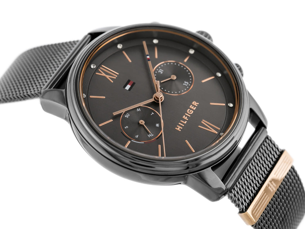 Tommy Hilfiger Blake Quartz Grey Dial Silver Mesh Bracelet Watch for Men - 1782304 Buy Now By Tommy Hilfiger