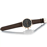 Hugo Boss Navigator Grey Dial Brown Leather Strap Watch for Men - 1513496 Buy Now By Hugo Boss