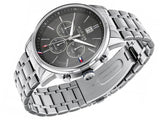 Tommy Hilfiger Kyle Chronograph Grey Dial Silver Steel Strap Watch for Men - 1791632 Buy Now By Tommy Hilfiger