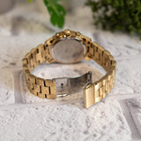 Michael Kors Runway Chronograph Gold Dial Gold Steel Strap Watch For Women - MK7323 Buy Now By Michael Kors