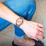 Michael Kors Runway Chronograph Rose Gold Dial Rose Gold Steel Strap Watch For Women - MK7324 Buy Now By Michael Kors