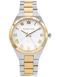 Michael Kors Lennox Three-Hand White Dial Two Tone Steel Strap Watch for Women - MK7464 Buy Now By Michael Kors