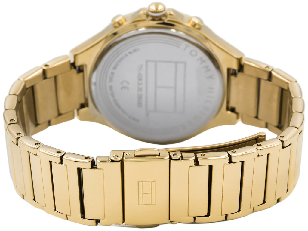 Tommy Hilfiger Eve Chronograph Quartz White Dial Gold Steel Strap Watch For Women - 1782278 Buy Now By Tommy Hilfiger