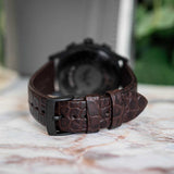 Emporio Armani Paolo Chronograph Black Dial Brown Leather Strap Watch For Men - AR11549 Buy Now By Emporio Armani