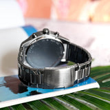 Fossil Brox Multifunction Blue Dial Grey Steel Strap Watch for Men - BQ2798 Buy Now By Fossil