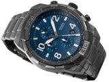 Fossil Bronson Chronograph Blue Dial Grey Steel Strap Watch for Men - FS5711 Buy Now By Fossil