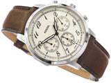 Fossil Neutra Chronograph White Dial Brown Leather Strap Watch for Men - FS6022 Buy Now By Fossil