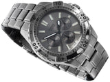Fossil Garrett Chronograph Grey Dial Grey Steel Strap Watch for Men - FS5621 Buy Now By Fossil