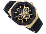 Guess Momentum Black Dial Black Rubber Strap Watch for Men - GW0263G1 Buy Now By Guess