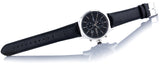 Hugo Boss Jet Black Dial Black Leather Strap Watch for Men - 1513279 Buy Now By Hugo Boss