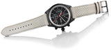 Hugo Boss Grand Prix Chronograph Black Dial Grey Leather Strap Watch for Men - 1513562 Buy Now By Hugo Boss