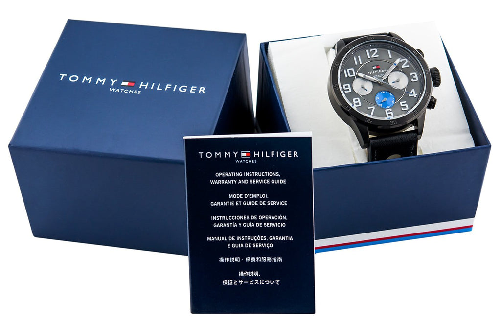 Tommy Hilfiger Decker Quartz Blue Dial Blue Rubber Strap Watch for Men - 1791350 Buy Now By Tommy Hilfiger