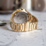 Tommy Hilfiger Lars Chronograph Gold Dial Gold Steel Strap Watch For Men - 1792060 Buy Now By Tommy Hilfiger