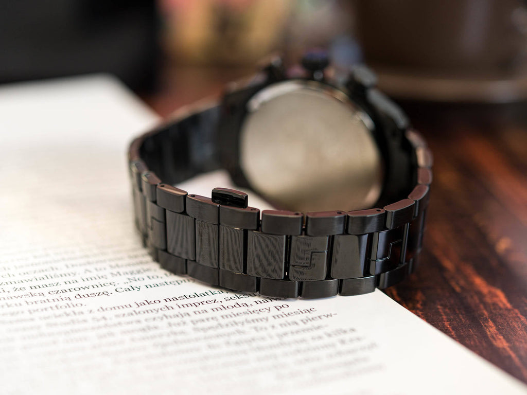 Versace V-Ray Chronograph Quartz Blue Dial Black Steel Strap Watch For Men - VE2I00521 Buy Now By Versace