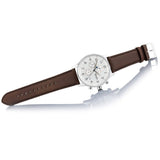 Hugo Boss Navigator White Dial Brown Leather Strap Watch for Men - 1513495 Buy Now By Hugo Boss