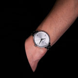 Michael Kors Charley Quartz Silver Dial Silver Steel Strap Watch for Women - MK4398 Buy Now By Michael Kors