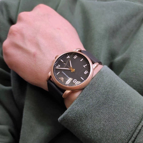 Emporio Armani Luigi Quartz Black Dial Black Rubber Strap Watch For Men - AR11097 Buy Now By Emporio Armani