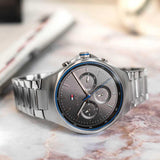Tommy Hilfiger Justin Chronograph Gray Dial Silver Steel Strap Watch For Men - 1792054 Buy Now By Tommy Hilfiger