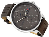 Tommy Hilfiger Chase Quartz Brown Dial Brown Leather Strap Watch for Men - 1791579 Buy Now By Tommy Hilfiger