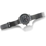 Tommy Hilfiger London Chronograph Grey Dial Grey Mesh Bracelet Watch for Men - 1791530 Buy Now By Tommy Hilfiger
