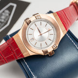 Maserati Potenza Silver Dial Red Leather Strap Watch For Women - R8851108501 Buy Now By Maserati