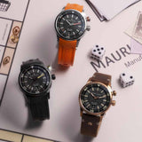 Maurice Lacroix Pontos S Diver Black Dial Orange Rubber Strap Watch For Men - PT6248-SS00L-330-J Buy Now By Maurice Lacroix