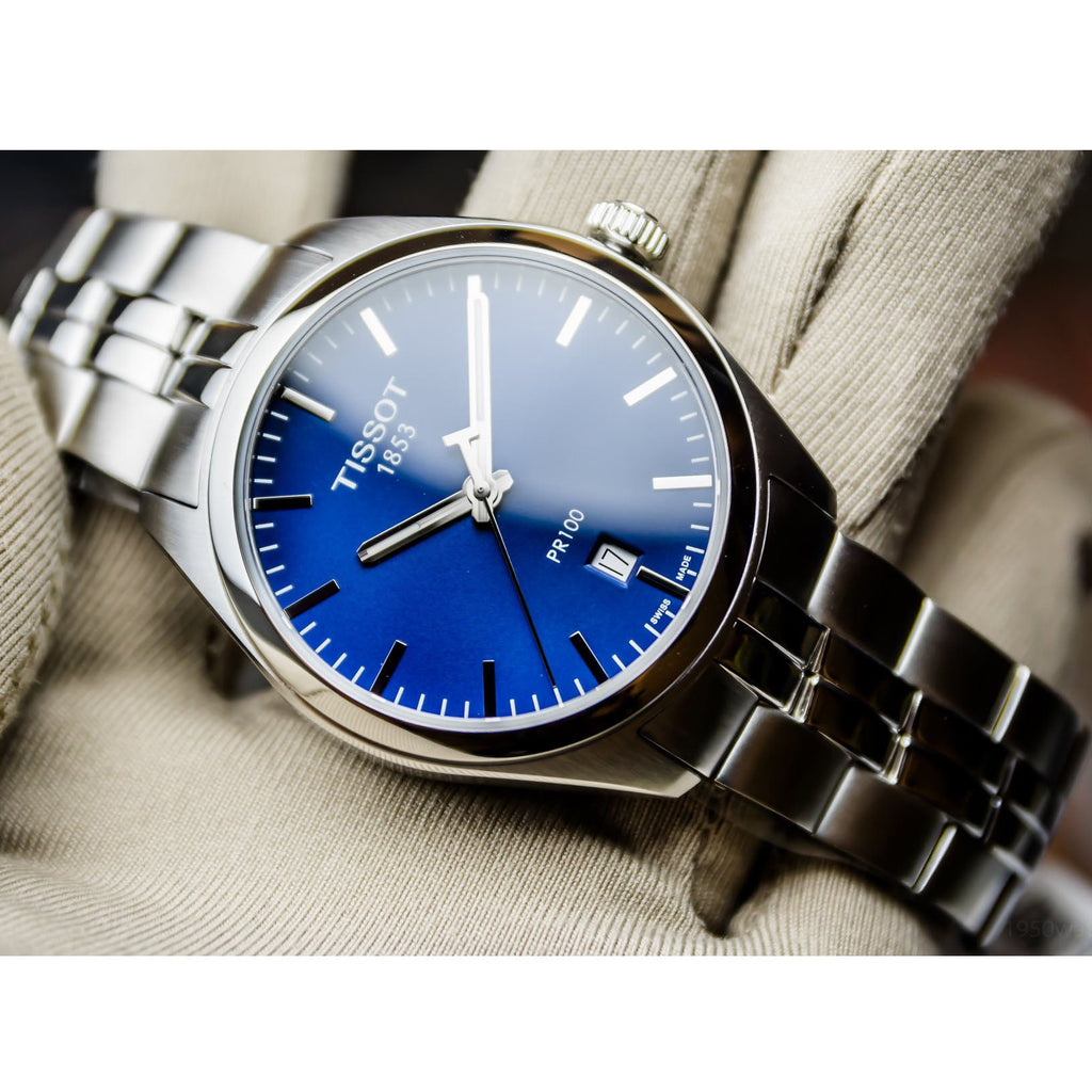 Tissot PR 100 Sport Chic 39mm Blue Dial Watch For Men - T101.410.11.041.00 Buy Now By Tissot