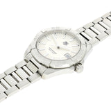 Tag Heuer Aquaracer Quartz White Dial Silver Steel Strap Watch for Men - WAY1111.BA0928 Buy Now By Tag Heuer
