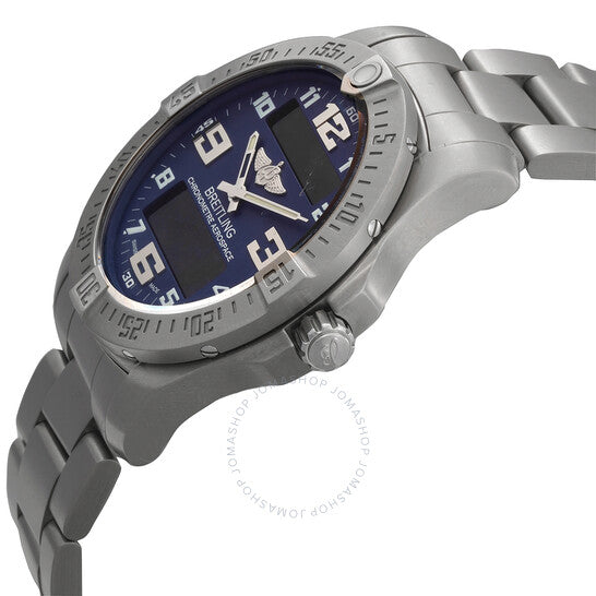Breitling Aerospace Evo Blue Dial Silver Steel Strap Watch for Men - E79363101C1E1 Buy Now By Breitling