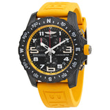 Breitling Endurance Pro Black Dial Yellow Rubber Strap Watch for Men - X82310A41B1S1 Buy Now By Breitling