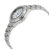 Tag Heuer Aquaracer Diamonds Mother of Pearl White Dial Silver Steel Strap Watch for Women - WBD1413.BA0741 Buy Now By Tag Heuer