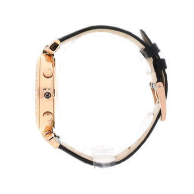 Swarovski Era Journey Chronograph Black Dial Black Leather Strap Watch for Women - 5295320 Buy Now By Swarovski