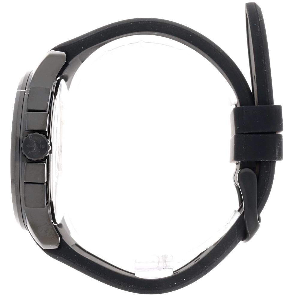 Maserati SFIDA Black Dial Black Rubber Strap Watch For Men - R8851123004 Buy Now By Maserati