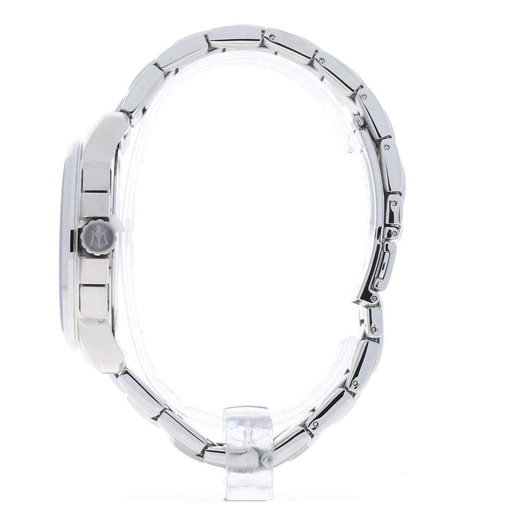 Maserati Successo Chronograph Black Dial Silver Steel Strap Watch For Men - R8873621001 Buy Now By Maserati