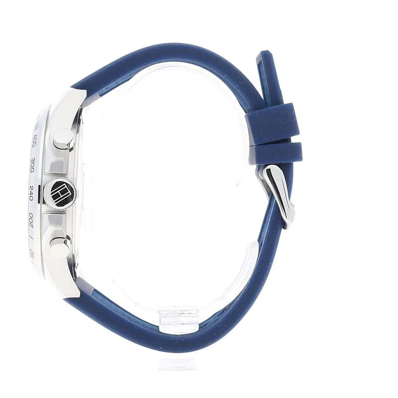 Tommy Hilfiger Decker Blue Dial Blue Rubber Strap Watch for Men - 1791476 Buy Now By Tommy Hilfiger
