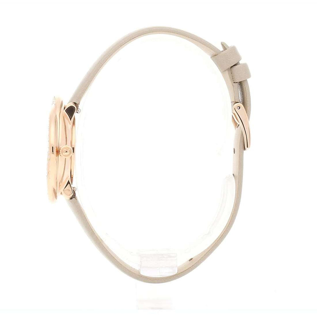 Swarovski Crystal Flower Grey Dial Grey Leather Strap Watch for for Women - 5552424 Buy Now By Swarovski