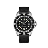 Breitling Superocean Automatic 46mm Black Dial Black Rubber Strap Watch for Men - M17368B71B1S1 Buy Now By Breitling