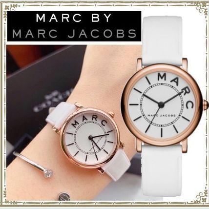 Marc Jacobs Roxy White Dial White Leather Strap Watch for Women - MJ1562 Buy Now By Marc Jacobs