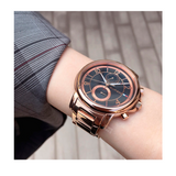 Tommy Hilfiger Claudia Black Dial Rose Gold Steel Strap Watch for Women - 1781820 Buy Now By Tommy Hilfiger