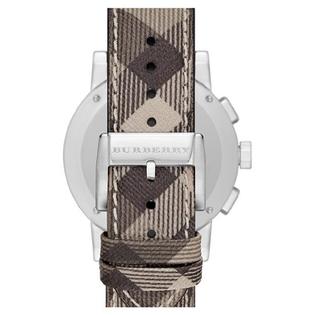 Burberry The City Smoked Brown Dial Brown Leather Strap Watch for Men - BU9361 Buy Now By Burberry