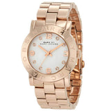 Marc Jacobs Amy White Dial Rose Gold Steel Strap Watch for Women - MBM3077 Buy Now By Marc Jacobs