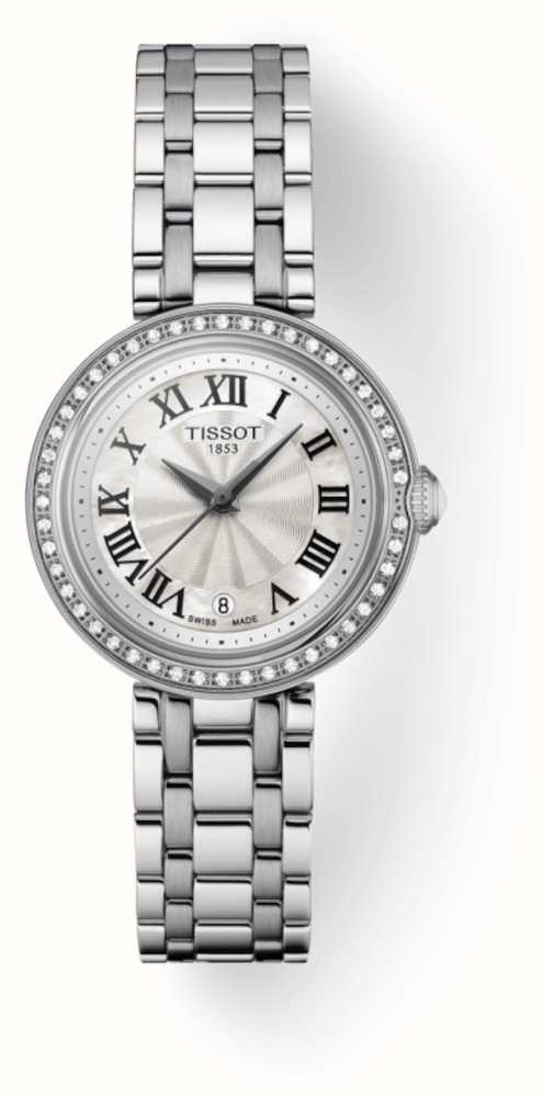 Tissot Bellissima Small Lady Diamonds Silver Dial Silver Steel Strap Watch For Women - T126.010.61.113.00 Buy Now By Tissot
