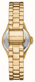 Michael Kors Lennox Quartz Green Dial Gold Steel Strap Watch For Women - MK7395 Buy Now By Michael Kors