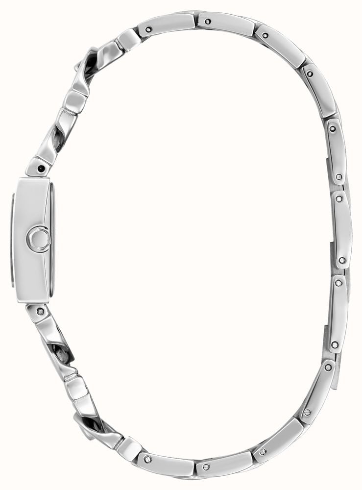 Guess Lily Quartz Silver Dial Silver Steel Strap Watch For Women - GW0528L1 Buy Now By Guess