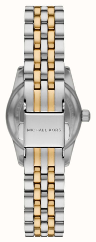Michael Kors Lexington Analog Silver Dial Two Tone Steel Strap Watch for Women - MK4740 Buy Now By Michael Kors