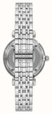 Emporio Armani Gianni T-Bar Quartz Blue Dial Silver Steel Strap Watch For Women - AR11594 Buy Now By Emporio Armani