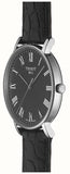 Tissot T Classic Dream Black Dial Black Leather Strap Watch for Men - T122.410.16.053.00 Buy Now By Tissot